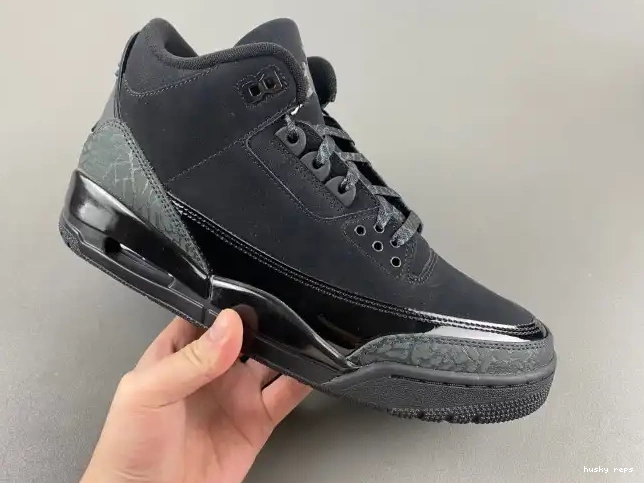 Rep Husky Air 3 Jordan Black Cat CT8532-001 0404